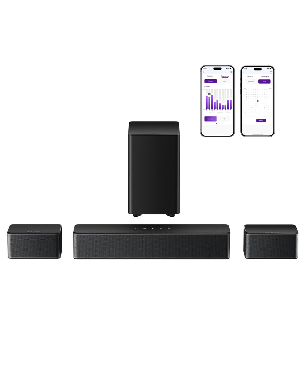 ULTIMEA 7.1 Surround Sound System for TV w/Dolby Atmos, 6.5" Subwoofer