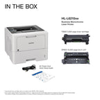 Brother Laser Printer, Monochrome Duplex Wireless Printer, HL-6210DW