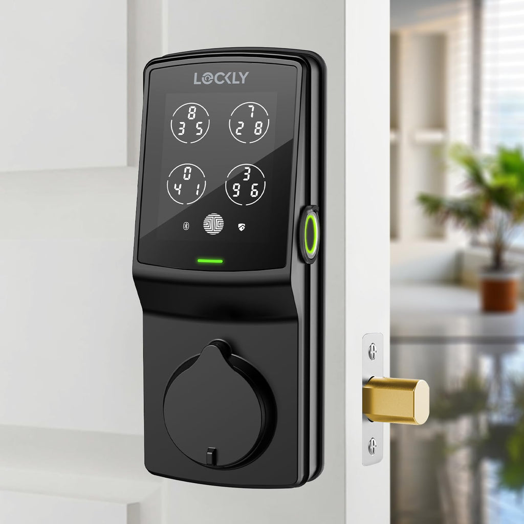Lockly Secure Plus Smart Deadbolt Lock with 3D Biometric Fingerprint