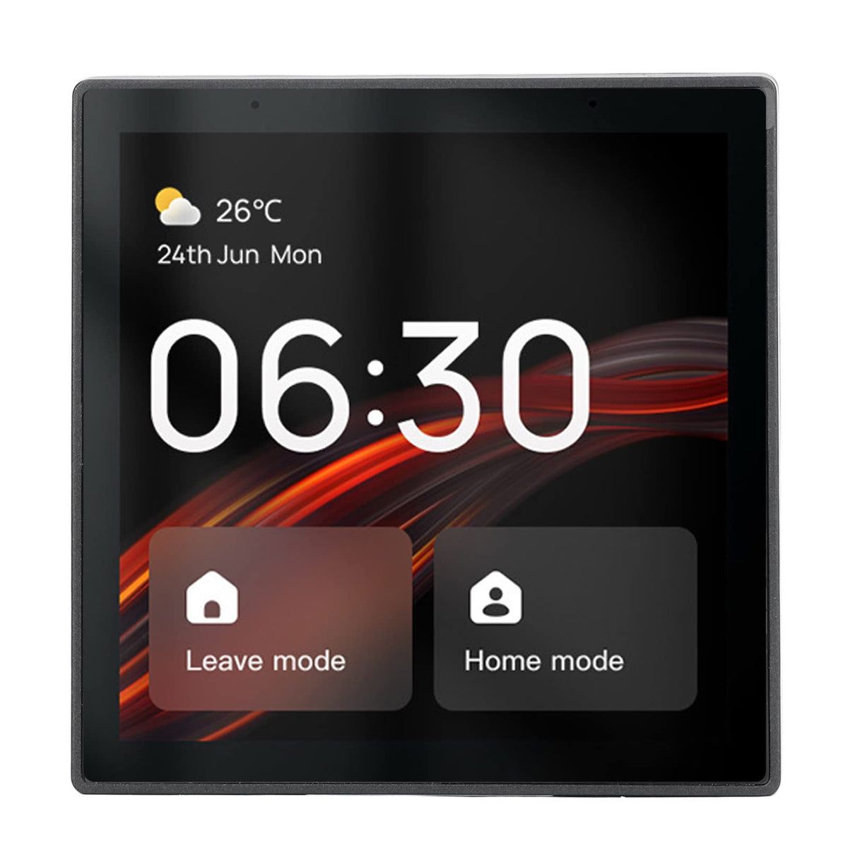 Cryfokt Smart Home Control Panel, 4 Inch Touch Screen Central Control with Voice, APP, Compatible with 410000+ TUYA Products, for Smart Lights, Curtains, Sockets, Doorbells