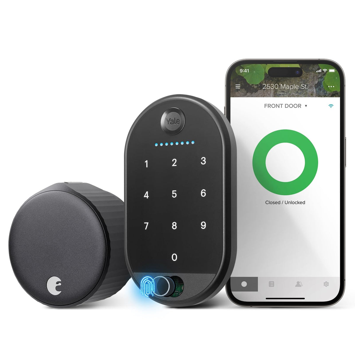 Yale August Wi-Fi Smart Lock with Keypad Touch in Silver