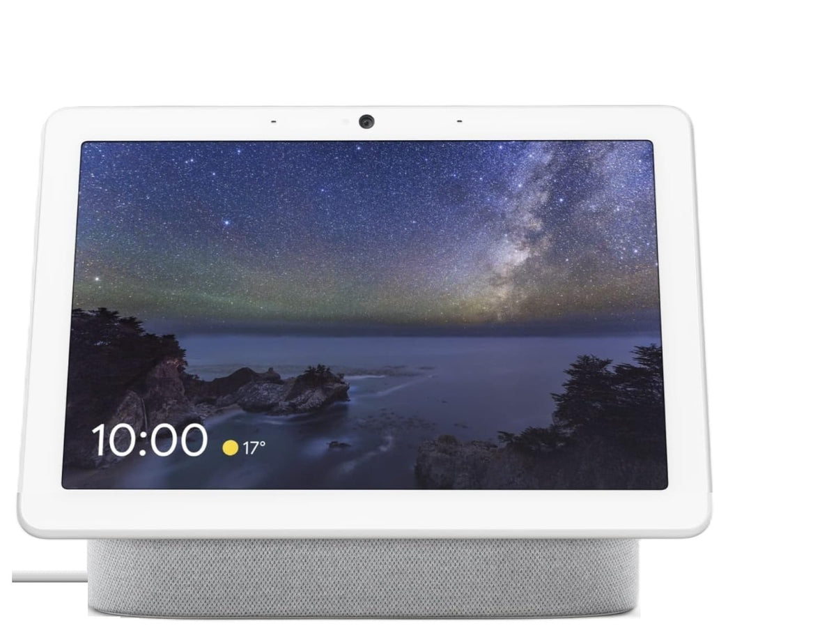 Google Nest Hub Max, Japan Model, Multi Language Nest Hub 10-inch with English Compatibility, H2A GA00426-JP (Chalk)