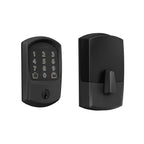 Schlage Encode Smart WiFi Deadbolt Lock with Century Trim, Matte Black