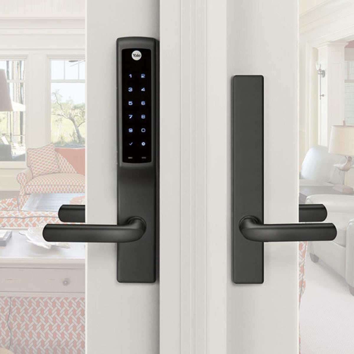 Yale Assure Lock Keypad for Anderson® Patio Doors Handle with Wi-Fi, Black