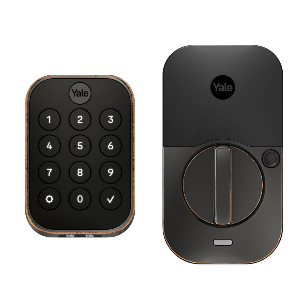 Yale Bluetooth Smart Lock Deadbolt with Keypad, Keyless Entry
