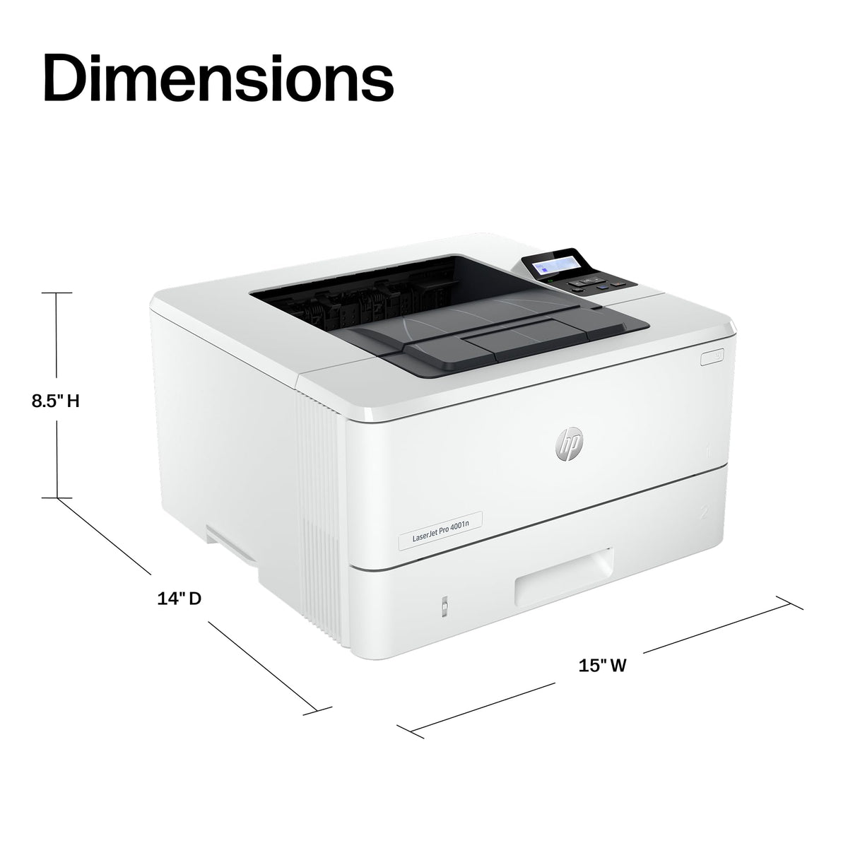 HP LaserJet Pro 4001n | Monochrome | Laser Printer