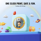 ugee Funbox 3D Printer – Safe Home Air Filter, AI Voice/Photo Modeling, One-Tap App Print, Anti-Scald, Fun Educational Maker for Families