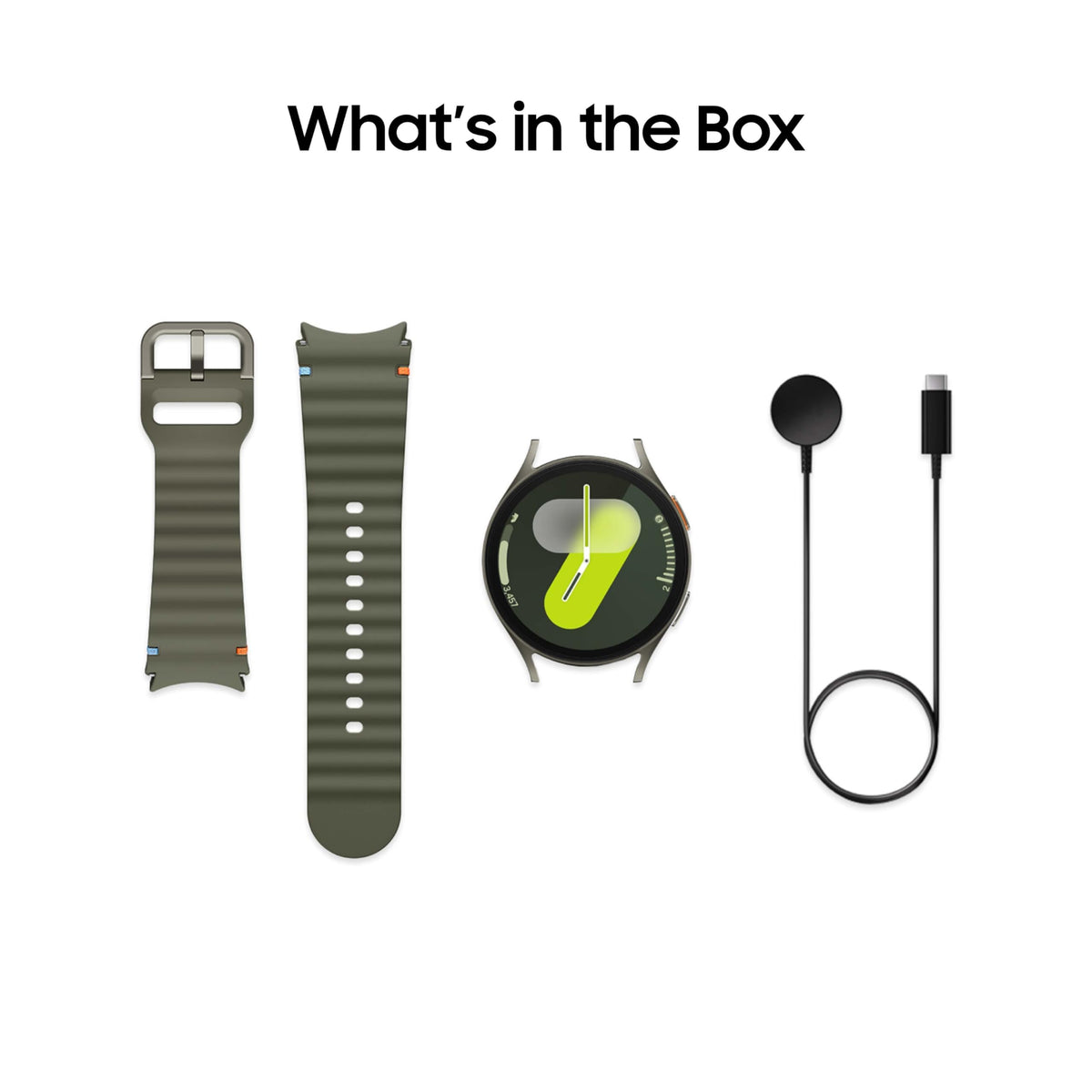 Samsung Galaxy Watch 7 | 44mm | AI Smartwatch w/ 1.5" AMOLED, Wear OS 5, LTE, Wi-Fi, Bluetooth, Heart Rate, Sleep Apnea & GPS Fitness Tracker | International Model L315 | w/Fast Charger, Intl Green
