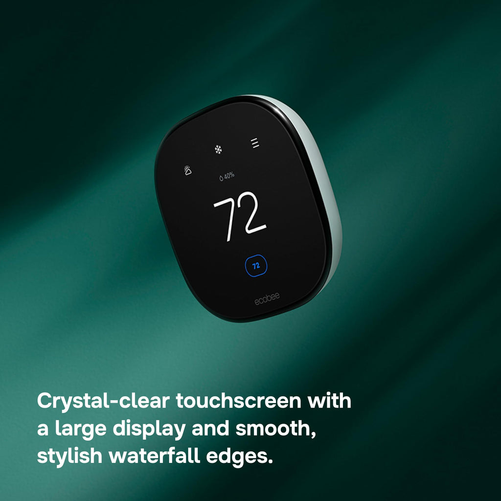 ecobee Smart Thermostat Enhanced, Programmable Wifi Thermostat