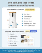 Furbo 360° Dog Camera [Core Features, No Ongoing Cost]