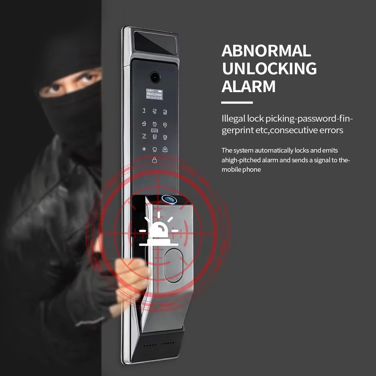 Sophies Smart Door Lock with Camera