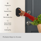 Yale August Wi-Fi Smart Lock with Keypad Touch in Silver
