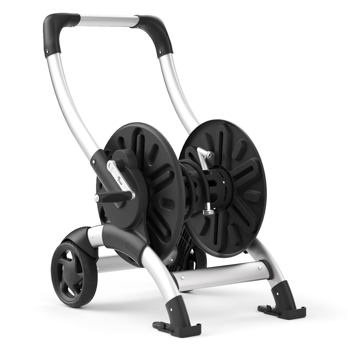 Upgrade Hose Reel Cart, Holds 200 Feet of 5/8" Hose