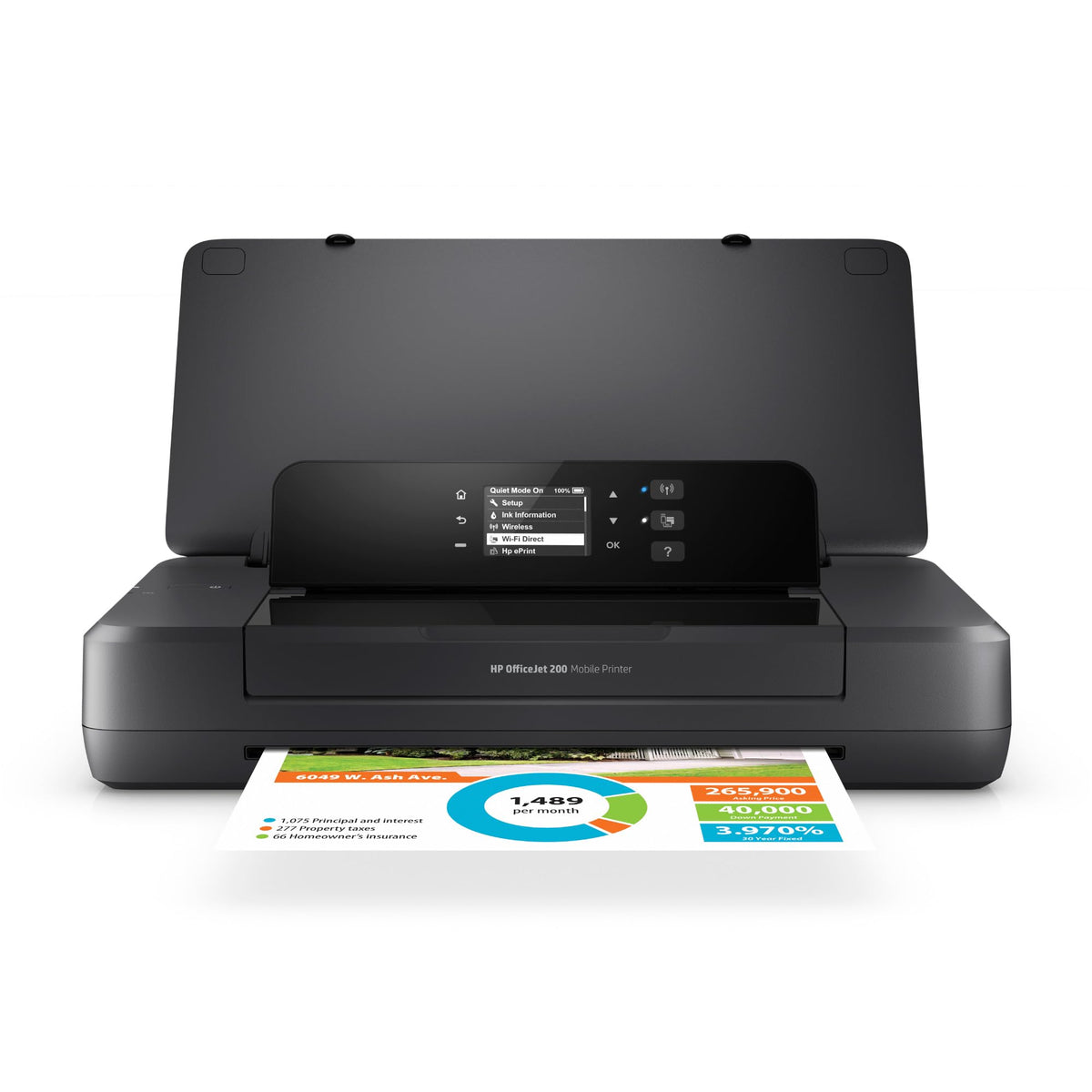 HP OfficeJet 200 Inkjet Mobile Printer | Wireless