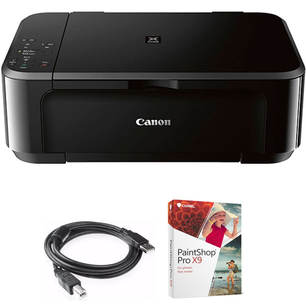 Canon imageCLASS LBP646Cdw Wireless Color Laser Printer - Single Function, Auto 2-Sided Duplex, 26 ppm, Mobile Print (AirPrint/Mopria) - Bundle with Deco Gear Printing eBook & 6FT USB Cable