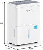 Waykar 30 Pint 2000 Sq. Ft. 2025 Energy Star Dehumidifier for Basement