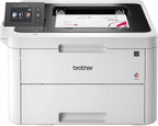 Brother HL-L3230CDW Compact Digital Color Printer Providing Laser Printer Quality Results with Wireless Printing and Duplex Printing, Amazon Dash Replenishment Ready, White