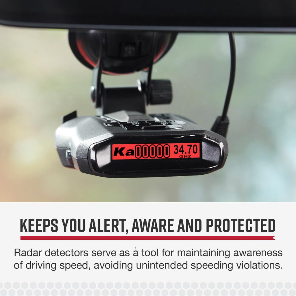 Cobra RAD 700i Laser Radar Detector, Premium Detection Range