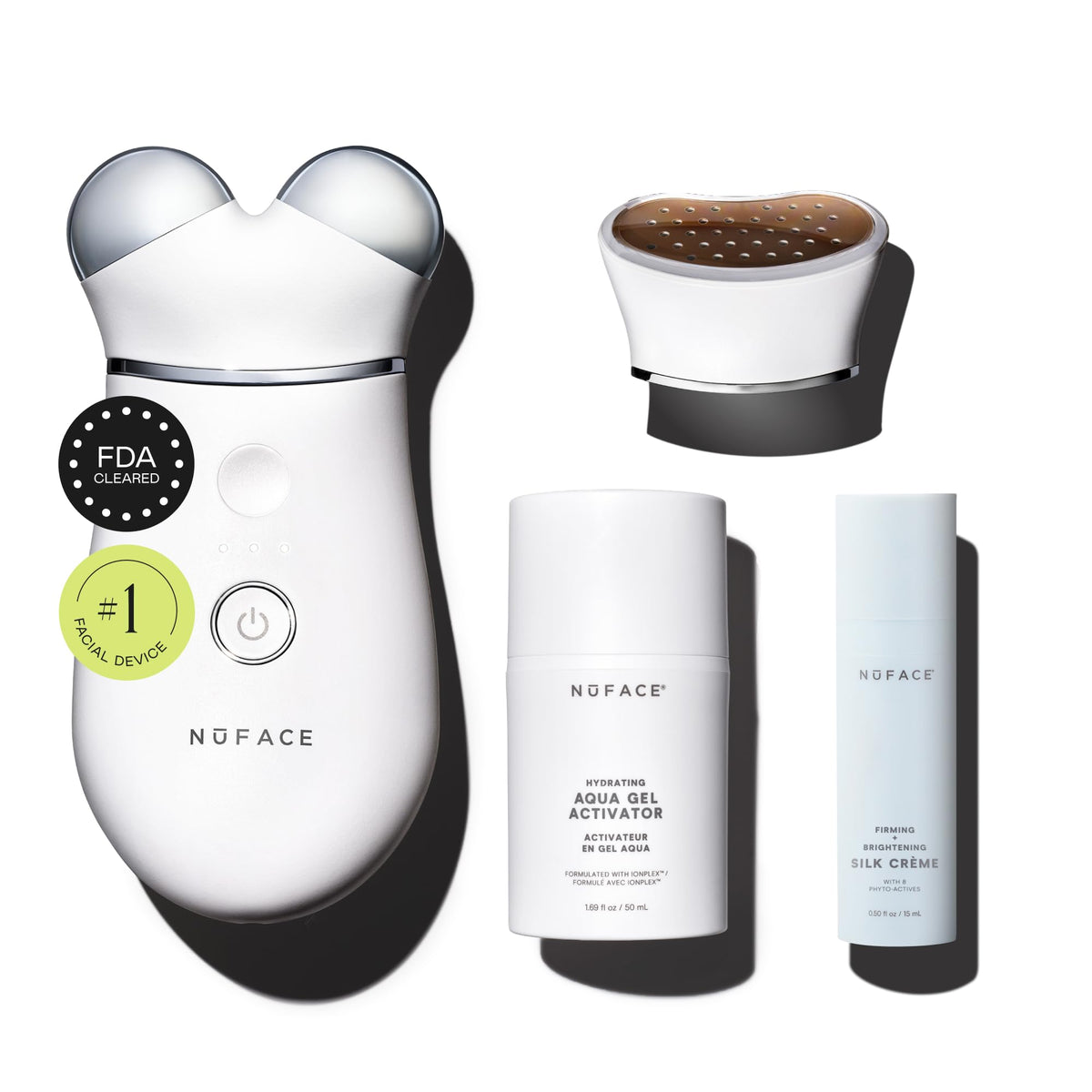 NUFACE TRINITY+ Facial Sculpting Device with Lip & Eye Attachment