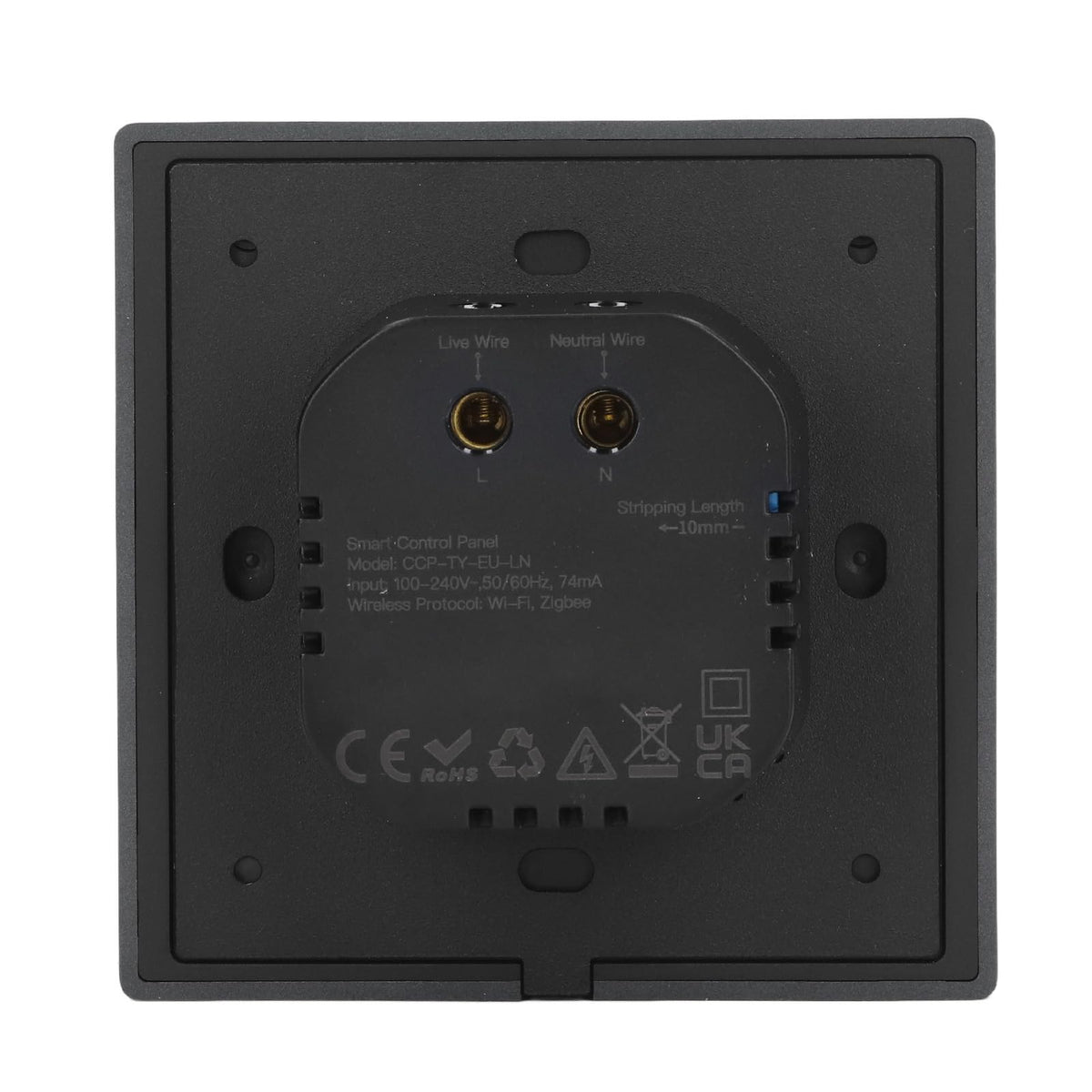 Smart Home 4 Inch Touch Screen Control Panel Voice Control Scene