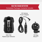 Cobra RAD 700i Laser Radar Detector, Premium Detection Range