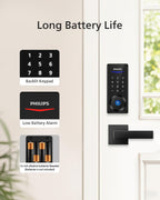 Philips Smart Deadbolt Lock with 2 Lever Handle, Keypad Front Door Lock Set