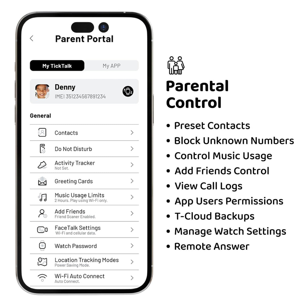 TickTalk5 Kids Smart Watch with GPS Tracker, Calls, Texts and SOS Ages 3-12