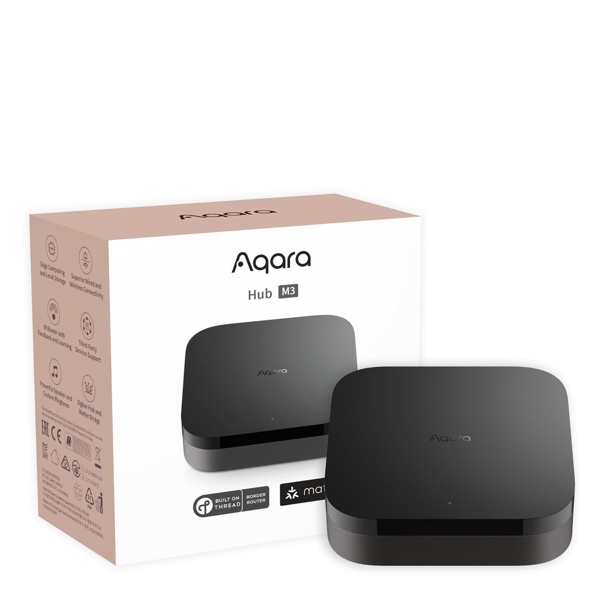 Aqara Smart Home Hub M3 for Advanced Automation, Matter Controller, IR
