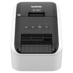 Brother QL-800 High-Speed Professional Printer, Plug & Label, DK Pre-Sized, Multi-System Compatible, Black & Red, USB Cable Included