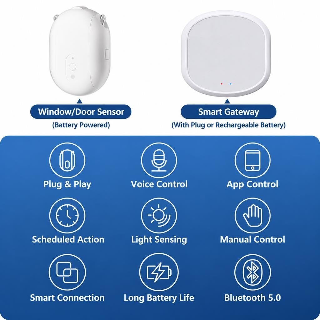 Smart Curtain Motor Slide-Out Remote Opener