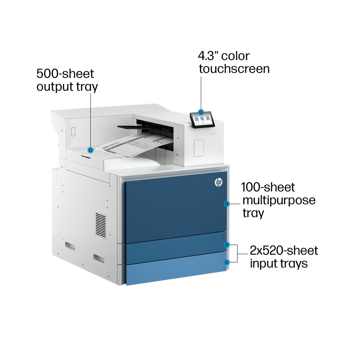 HP LaserJet Enterprise 8501dn | Monochrome | Laser Printer | Duplex