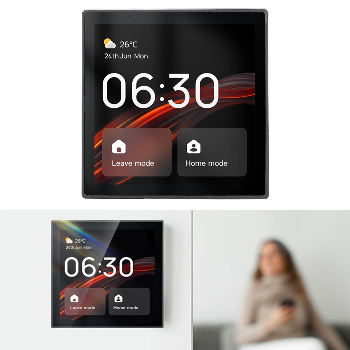 4in Smart Control Panel for TUYA Home