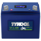 TYKOOL 480CCA, Group U1 Lithium LiFePO4 Lawn Mower Battery,Garden Tractor Battery, Fits for Ride on Lawn Tractor and Mower,Compatible with John Deere,Cub Cadet,Craftsman,Troy-Bilt Mower, and Generator