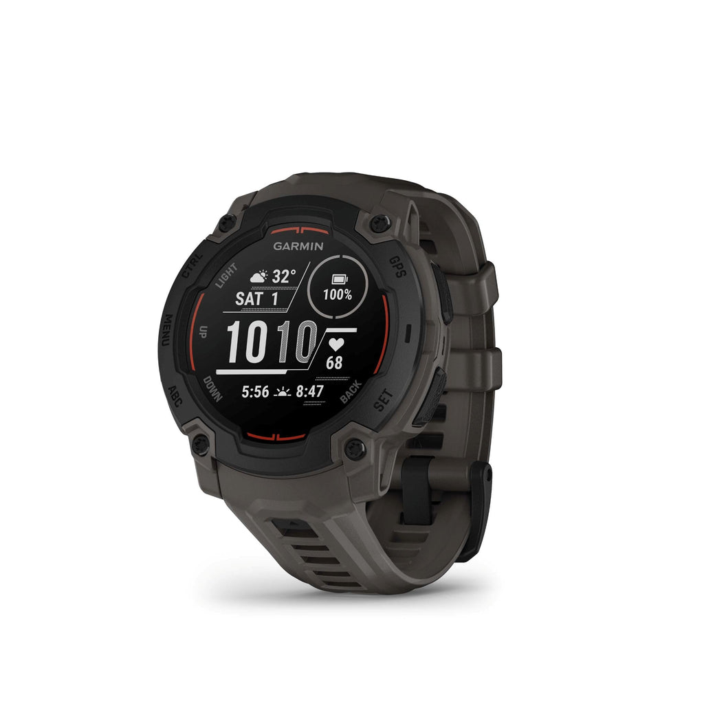 Garmin Instinct® E, Rugged GPS Smartwatch, 45mm, Charcoal