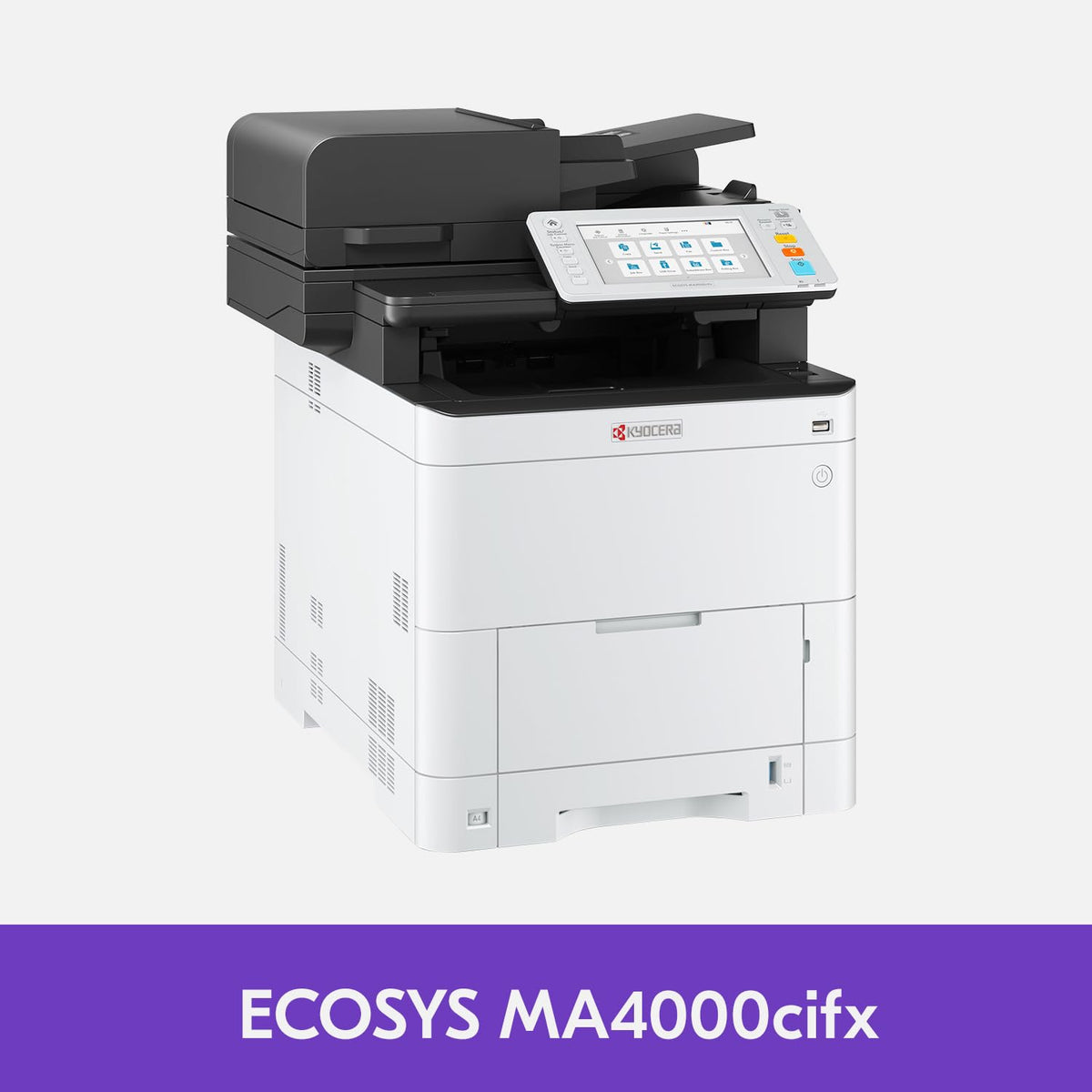 KYOCERA ECOSYS MA4000cifx All-in-One Color Laser Printer, 42 ppm