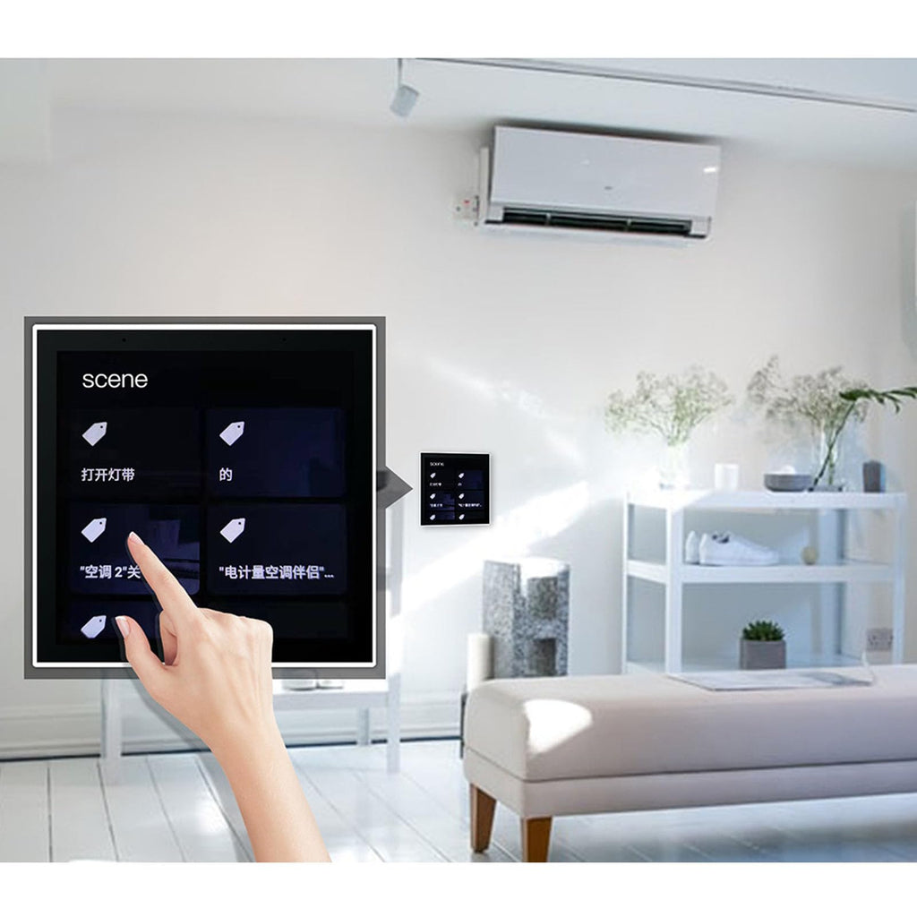 Smart Home Control Panel Voice LCD Touchs N Wall Switch Hub for