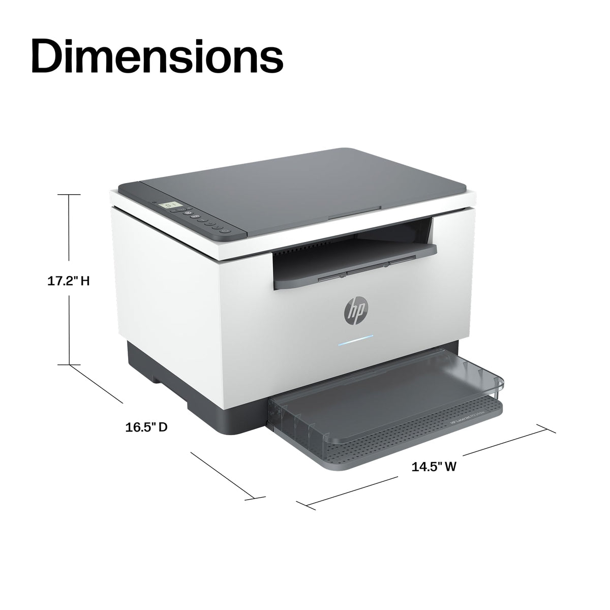 HP LaserJet M234dw Monochrome Printer | All-in-One | Wireless | Duplex