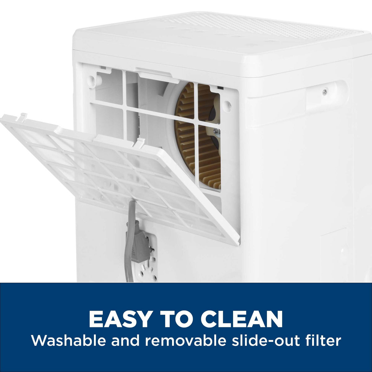 GE Dehumidifier 35 Pint Basement Bedroom Bathroom Drain 3000 Sq