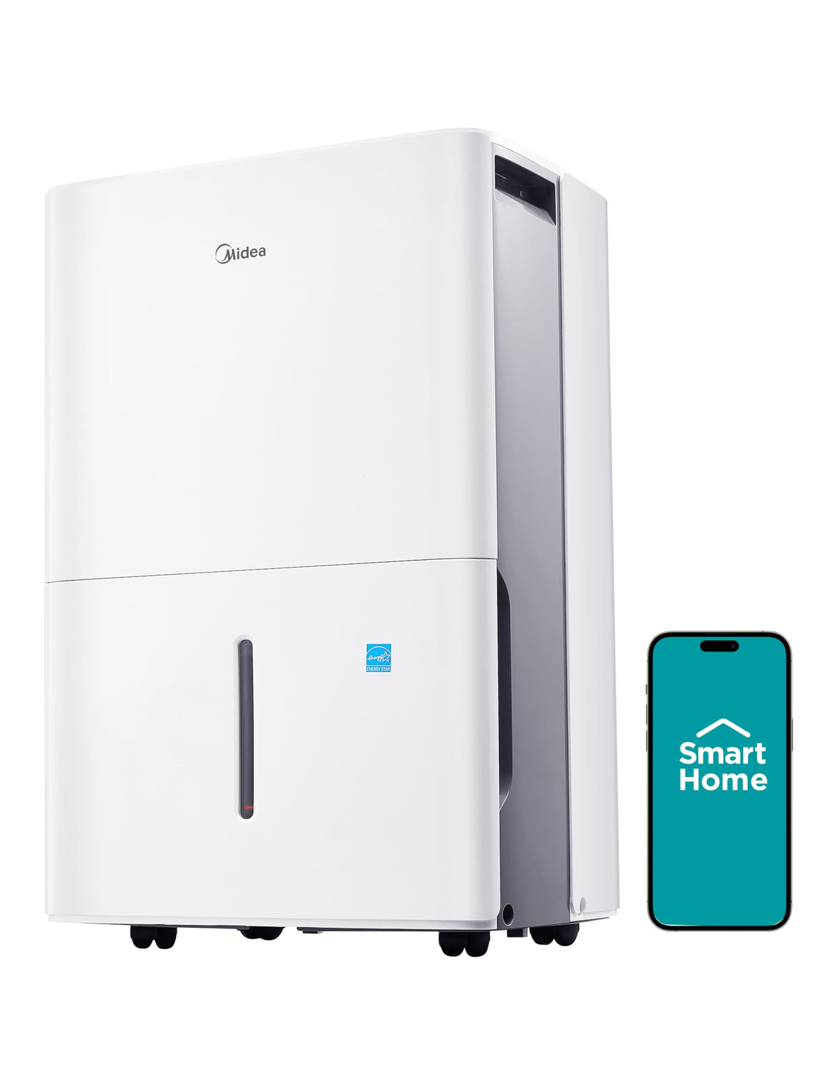 Midea 50 Pint Dehumidifier for Basement, 4,500 Sq. Ft, Energy star