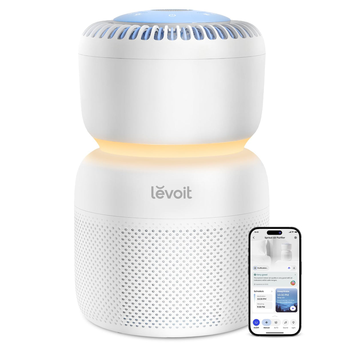 LEVOIT Smart Air Purifiers for Home Large Room Up to 1718 Ft² Core 400S-P