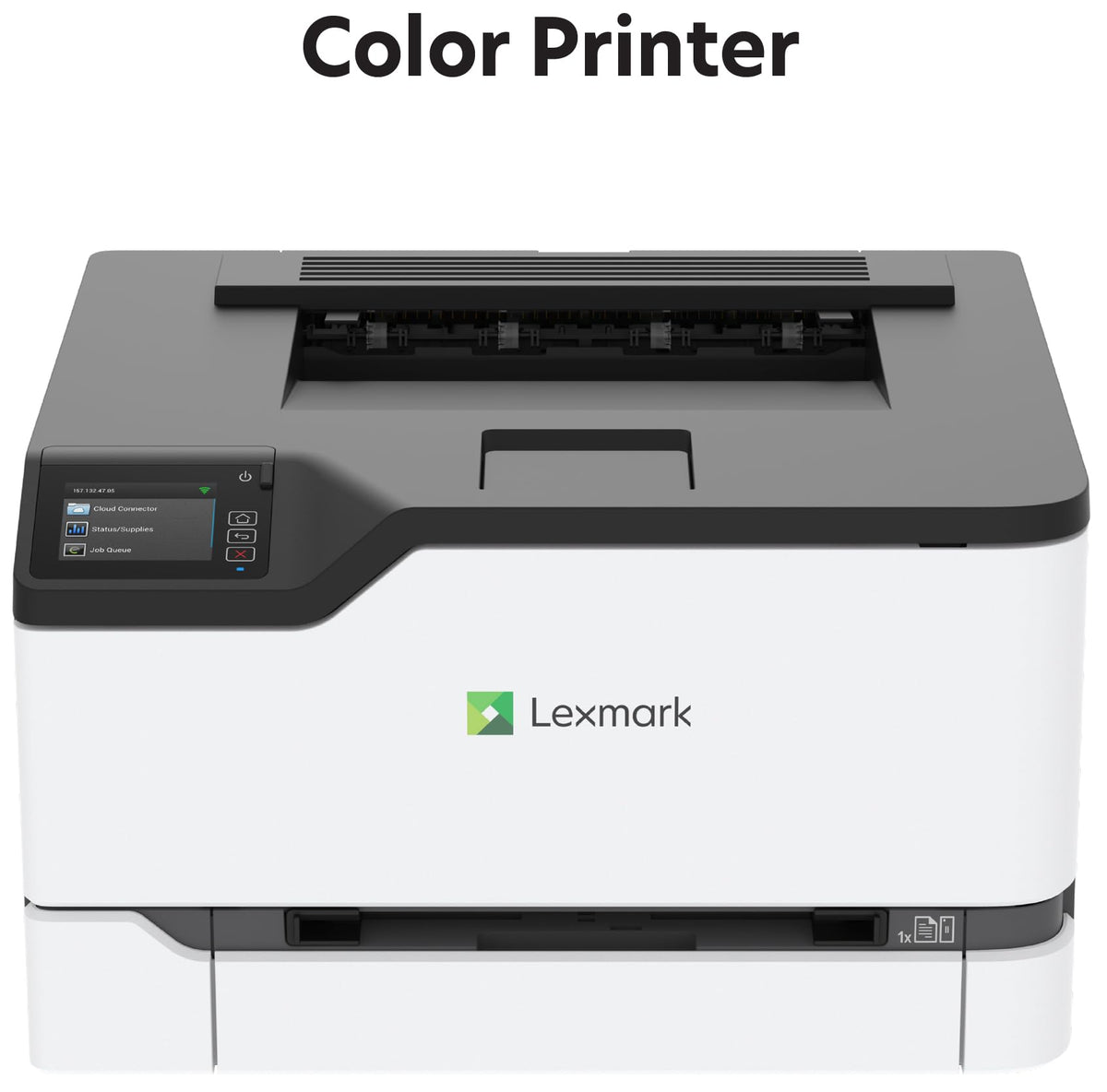 Lexmark CS431dw Color Laser Printer with Interactive Touch Screen, Full-Spectrum Security and Print Speed up to 26 ppm, White,Small (4-Series)(40N9320)