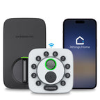 ULTRALOQ Bolt SE Smart Lock with Handle, Fingeprint Deadbolt, Remote Access
