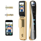 EIYSIE Video Smart Lock with Camera & Doorbell, 8-in-1 WiFi Keypad Deadbolt