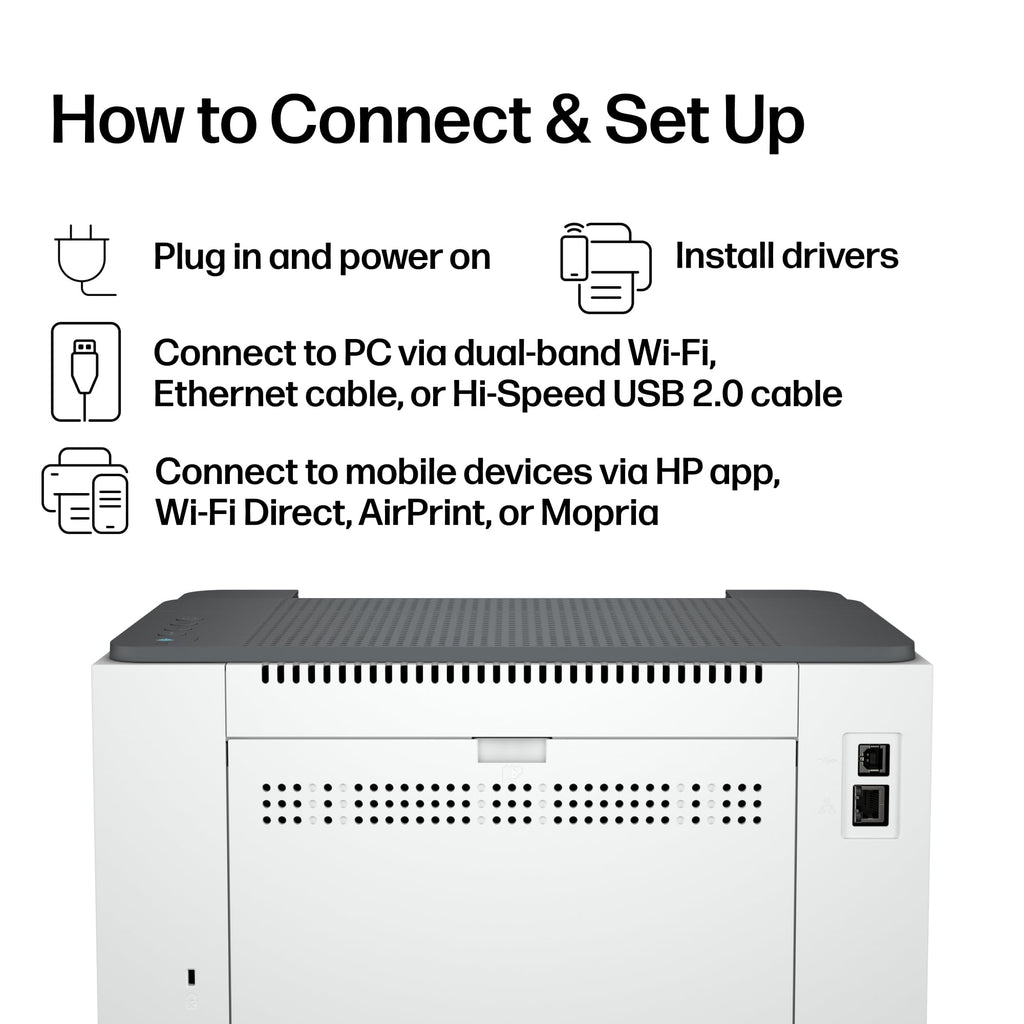 HP LaserJet M209dw Monochrome Laser Printer