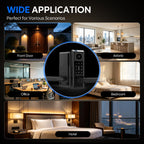 Smart Door Lock with Video Doorbell & Fingerprint,Security Front Door Locks