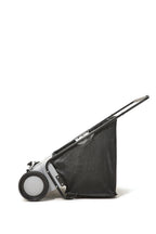 Dapper Supply 26-Inch Push Lawn Sweeper, Grass, Lawn and Leaf Cleanup Collector with Large 7 cu. ft. Hopper Bag, and Dual Spinning Brushes, Grey