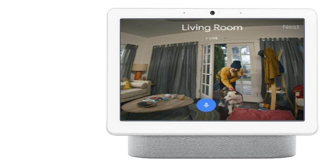 Google Nest Hub Max, Japan Model, Multi Language Nest Hub 10-inch with English Compatibility, H2A GA00426-JP (Chalk)