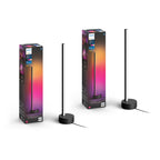 PHILIPS Hue Signe Smart Table Lamp, 1-Pack, Black