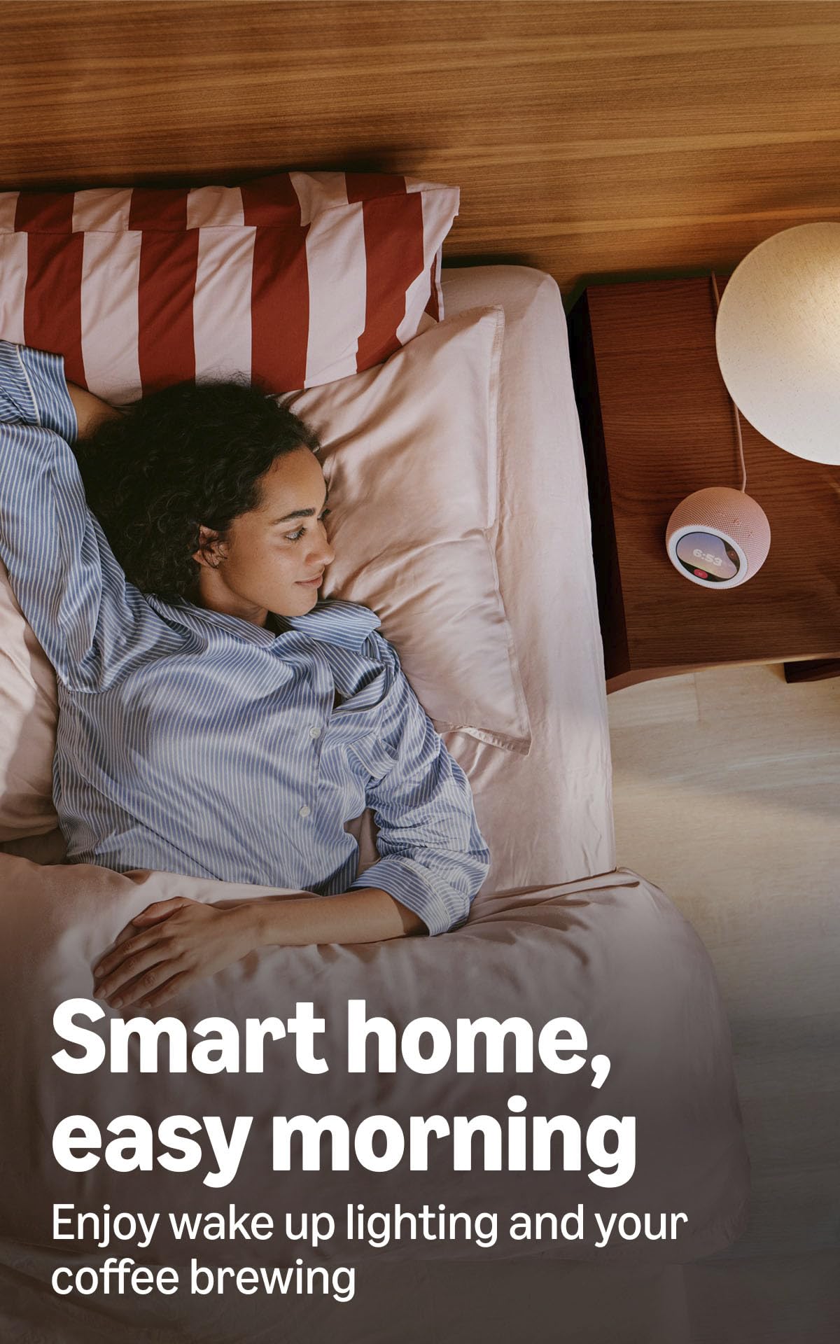 Amazon Echo Time (all-new), Customizable smart clock, Smart alarms, Ambient sounds, Smart home hub, Ideal for bedrooms, Designed for Alexa+, Graphite