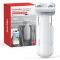 SwitchBot 2025 Automatic Curtain Opener 3 Rod-Bluetooth Remote Control, WiFi&APP Control, Upgraded High-Performance, Add Hub to Work with Alexa, Google Home, HomeKit via Matter(2025 Curtain Opener*2)